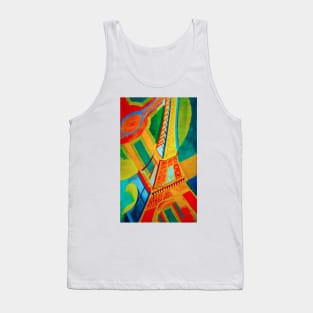 Robert Delaunay tour eiffel oil on canavas 1926 Tank Top